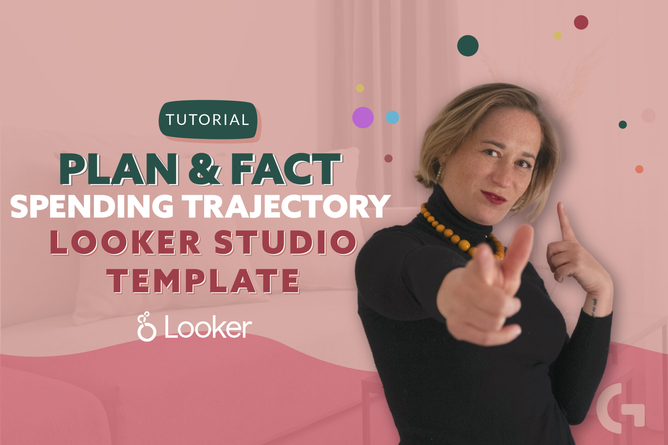 Looker Studio dashboard – Plan & Fact Spend Tracking