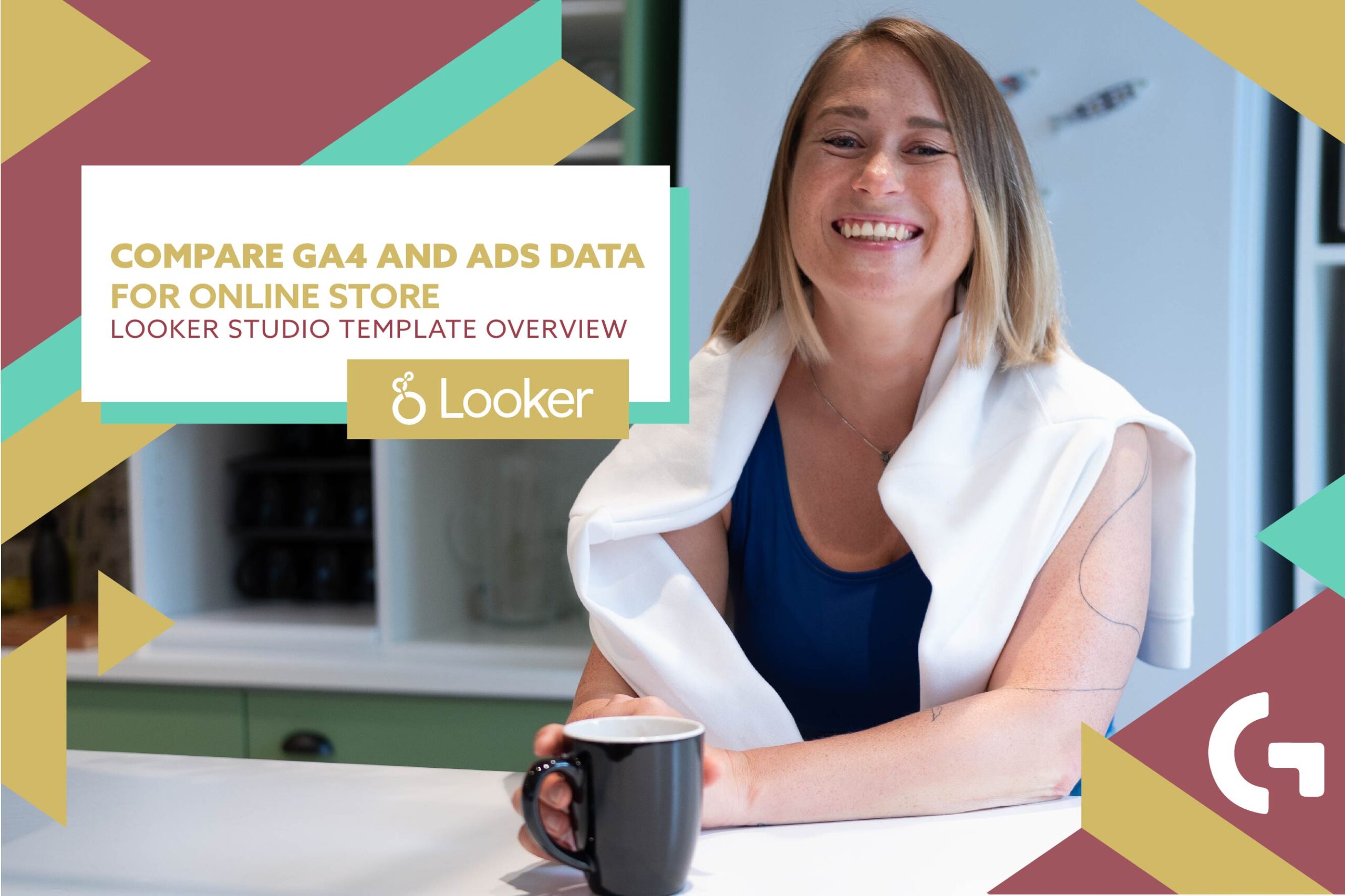 Compare GA4 and Ads data for online store – Looker Studio template overview