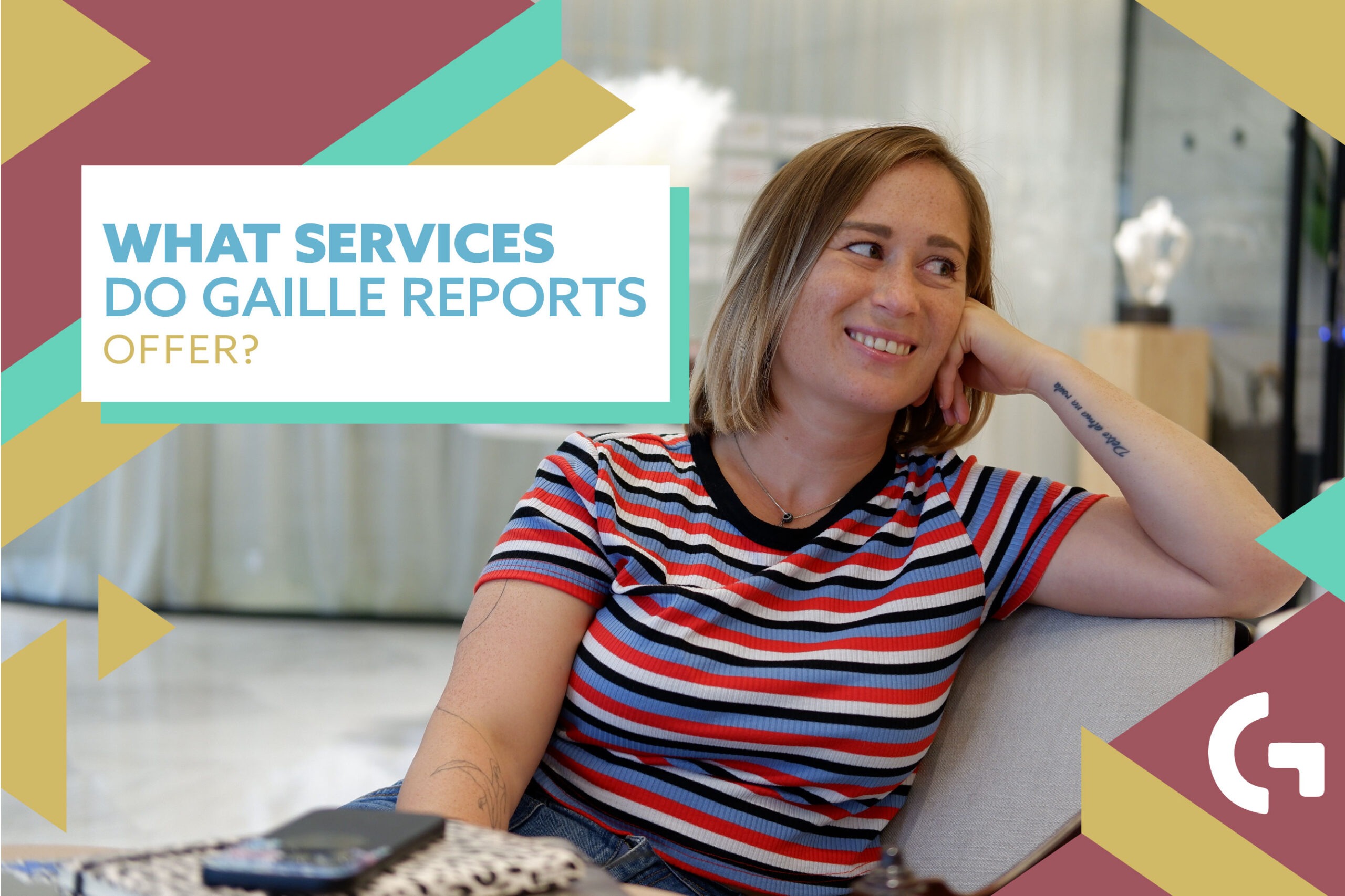 What services do Gaille Reports offer?