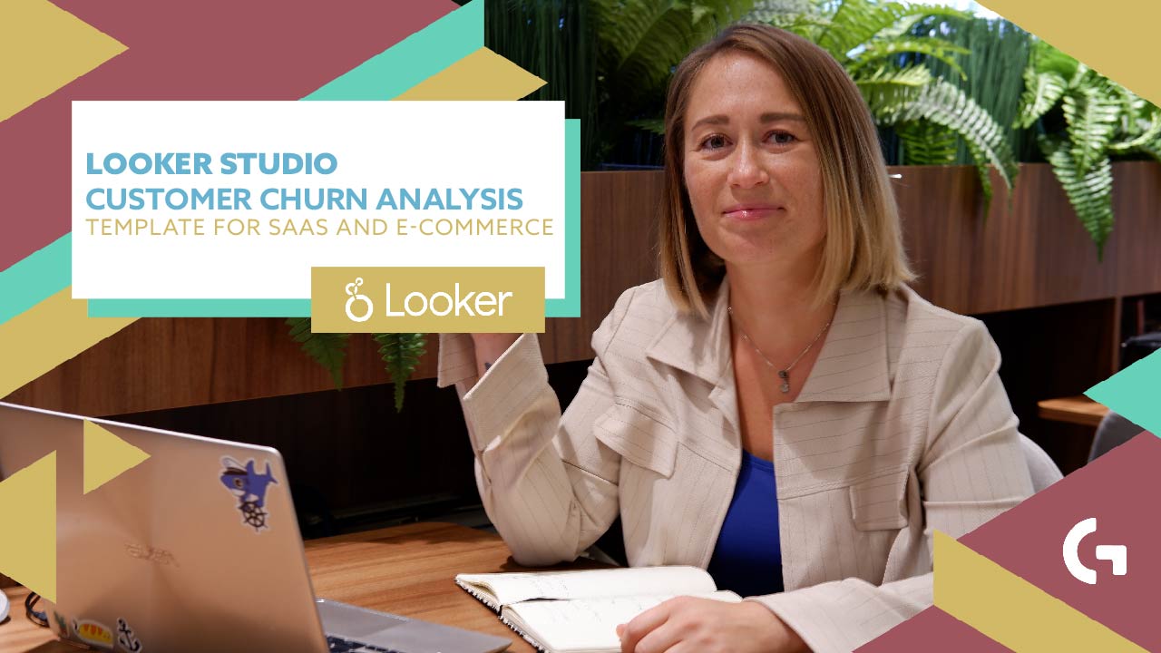 Looker Studio Customer Churn Analysis Template for SaaS and E-commerce