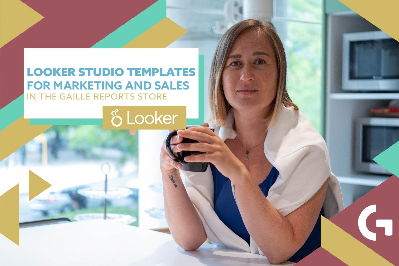 Looker Studio templates for marketing and sales in the Gaille Reports store