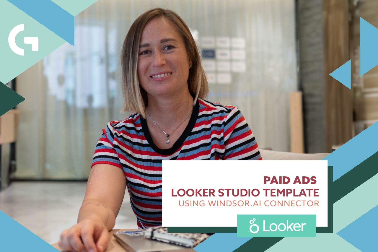 Paid Ads​ Looker Studio template based on Windsor.ai connector – overview