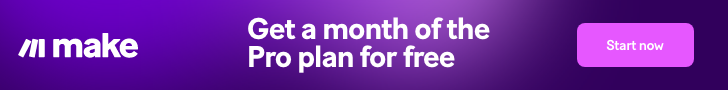 Make automation platform — get a month of the Pro plan for free