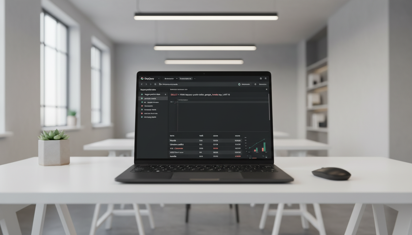 SQL query results for marketing reports