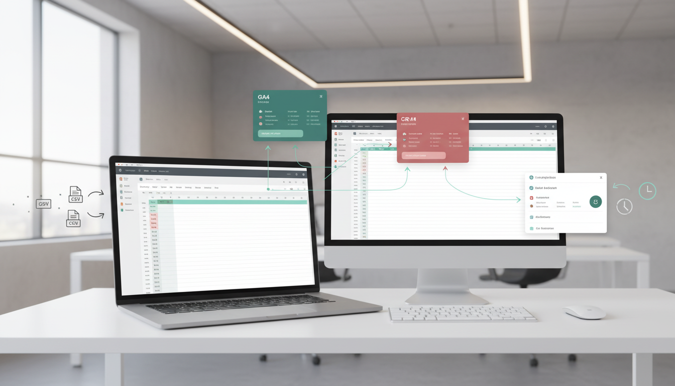 Automated reporting dashboard in Google Sheets
