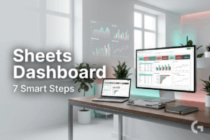 Show how to build a marketing dashboard directly in Google Sheets.
