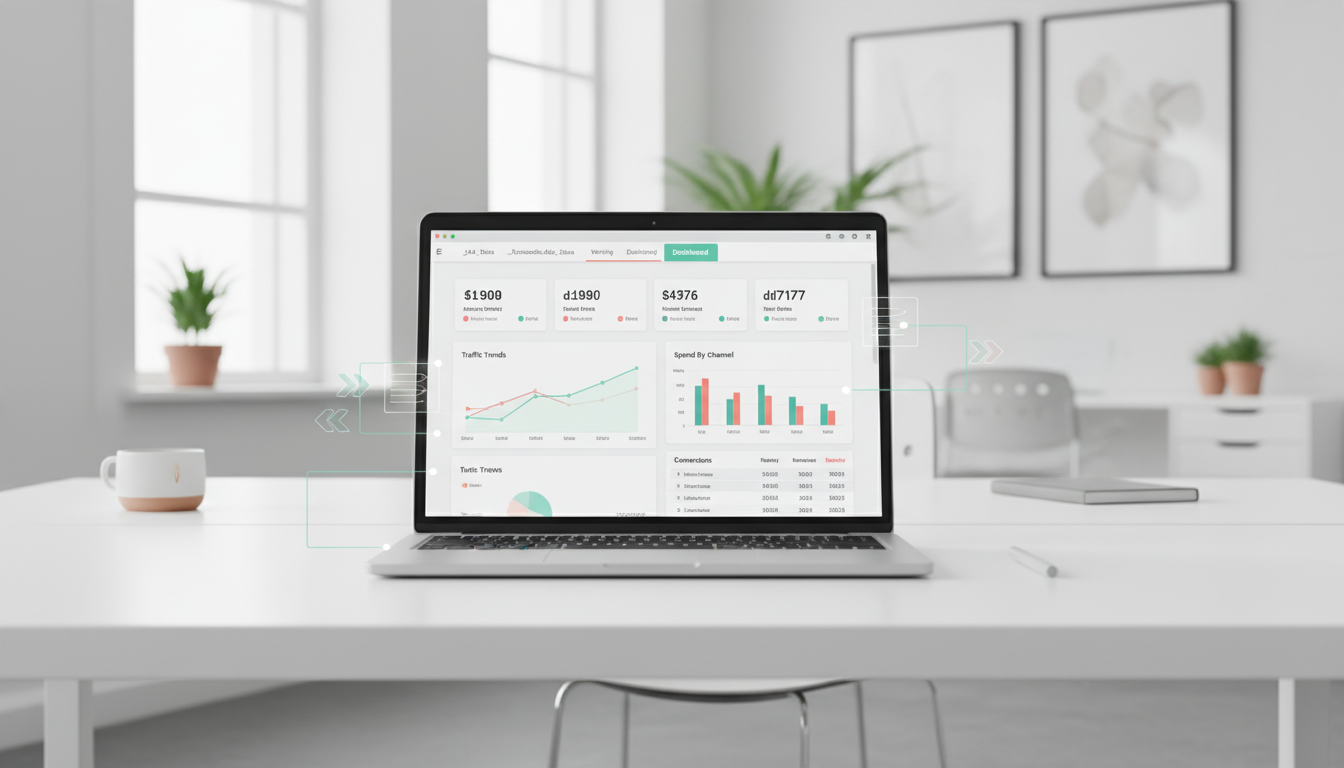 Marketing dashboard in Google Sheets