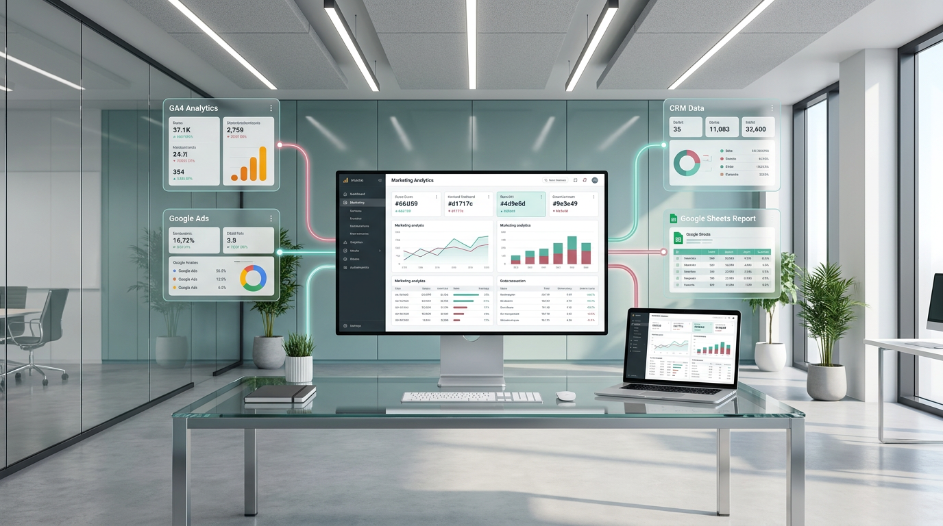Marketing dashboard and reporting tools overview