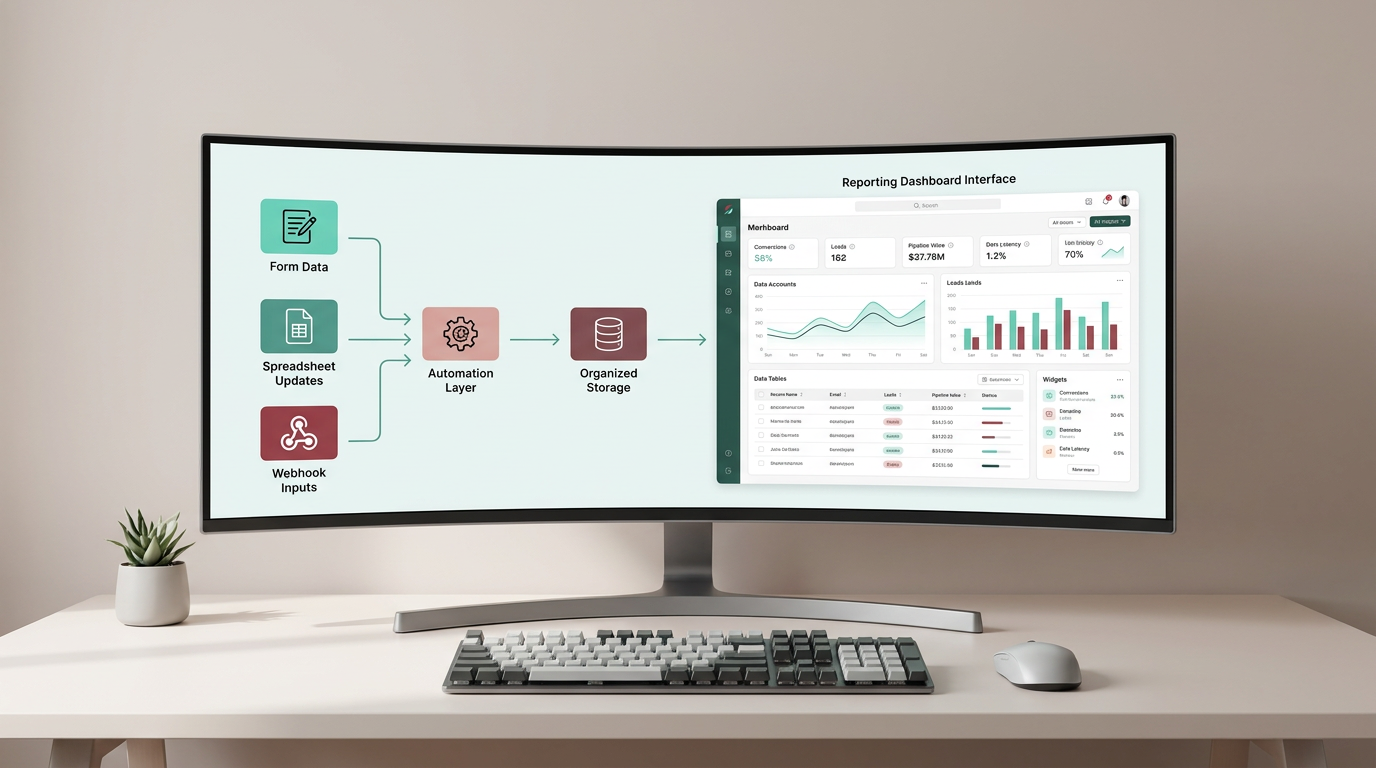 Marketing data workflow across reporting tools