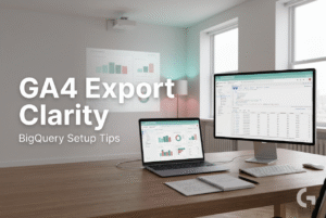 Show how to export GA4 data to BigQuery.