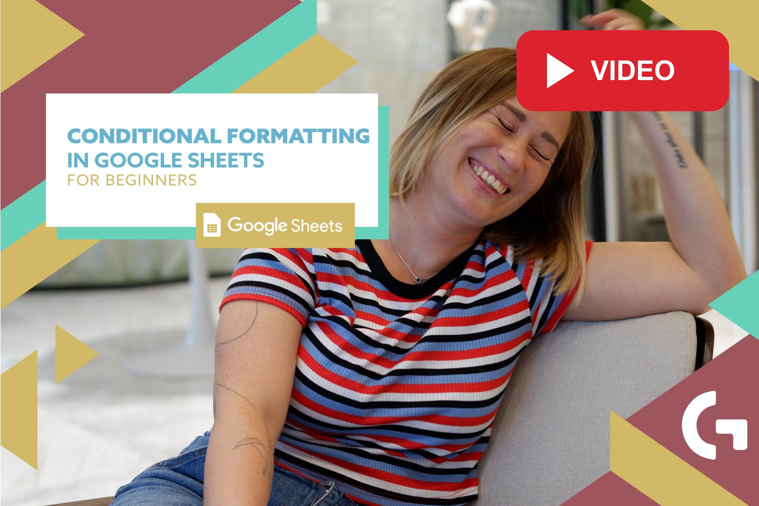 Conditional formatting in Google Sheets for beginners: Video