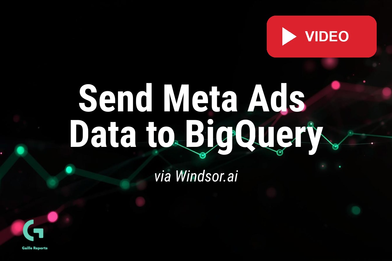 Facebook Ads to BigQuery with Windsor.ai — Full Setup Guide