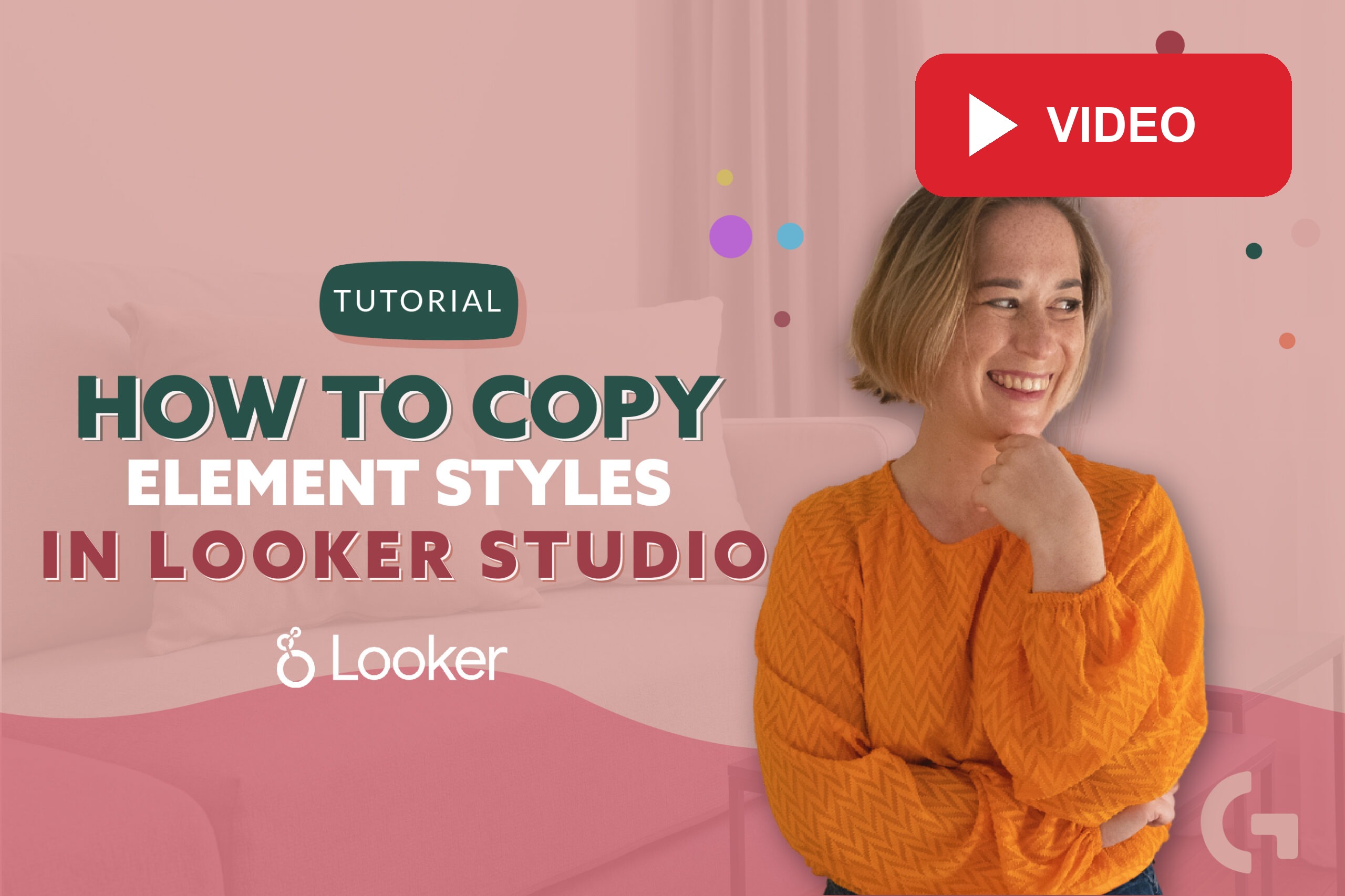 How to copy element styles in Looker Studio – Tutorial: Video
