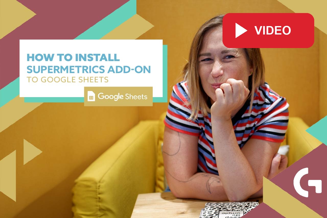 How to install Supermetrics add-on to Google Sheets?: Video