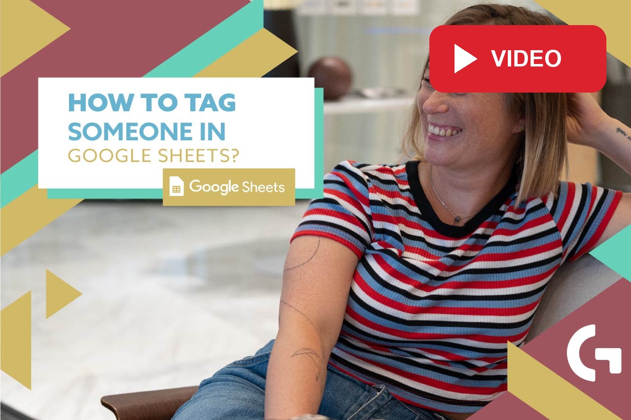 How to tag someone in Google Sheets?: Video Tutorial
