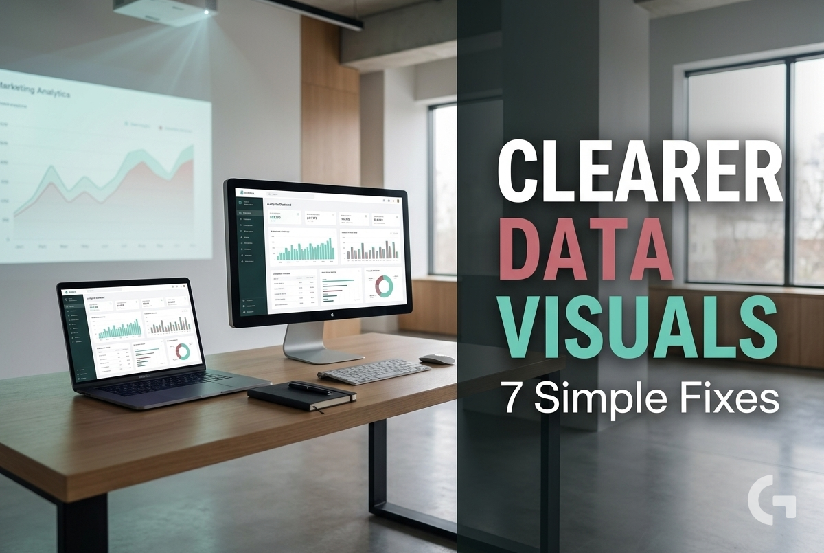 Show best practices for visualizing marketing data.