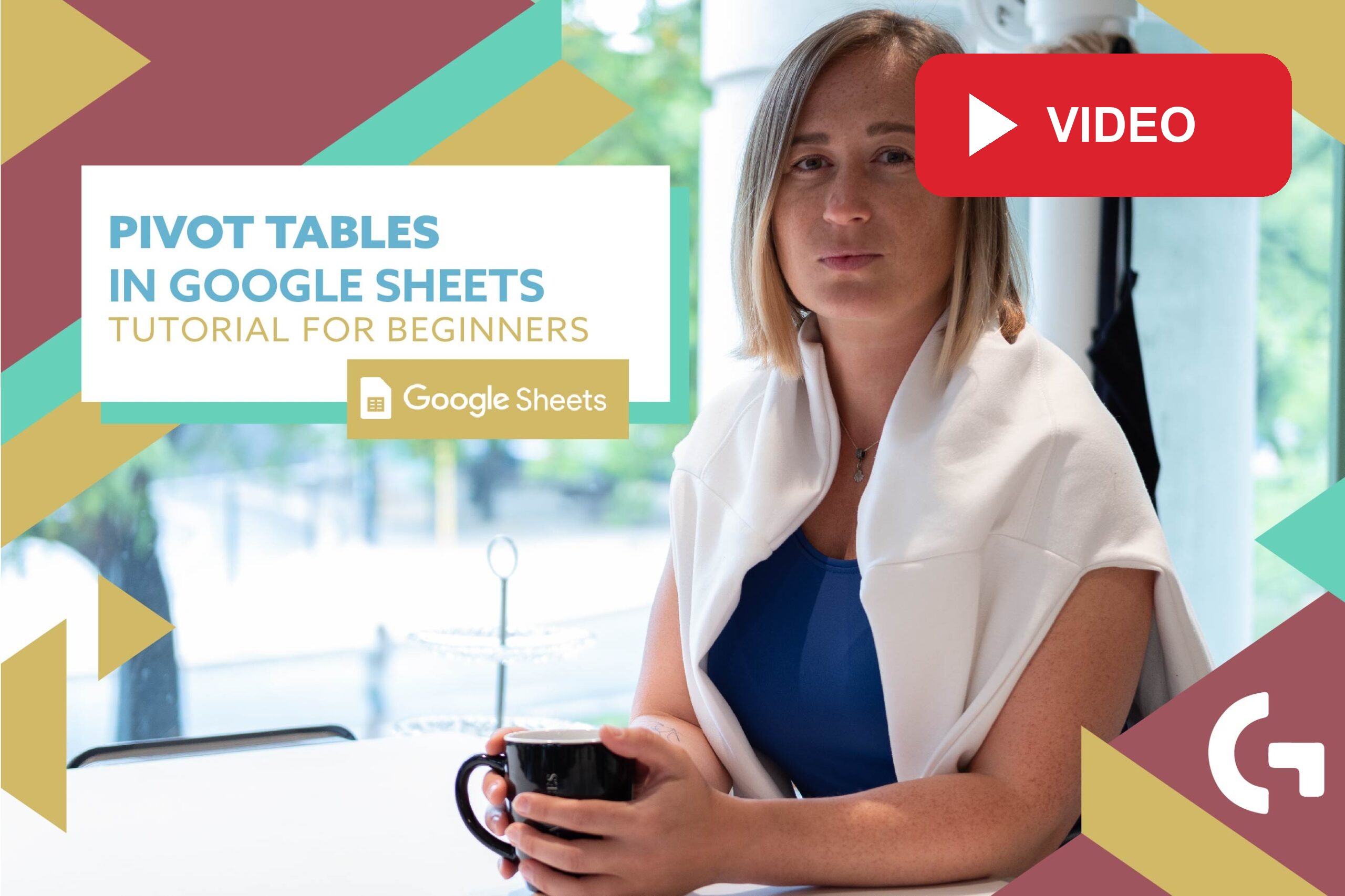 Pivot charts in Google Sheets Tutorial For Beginners: Video