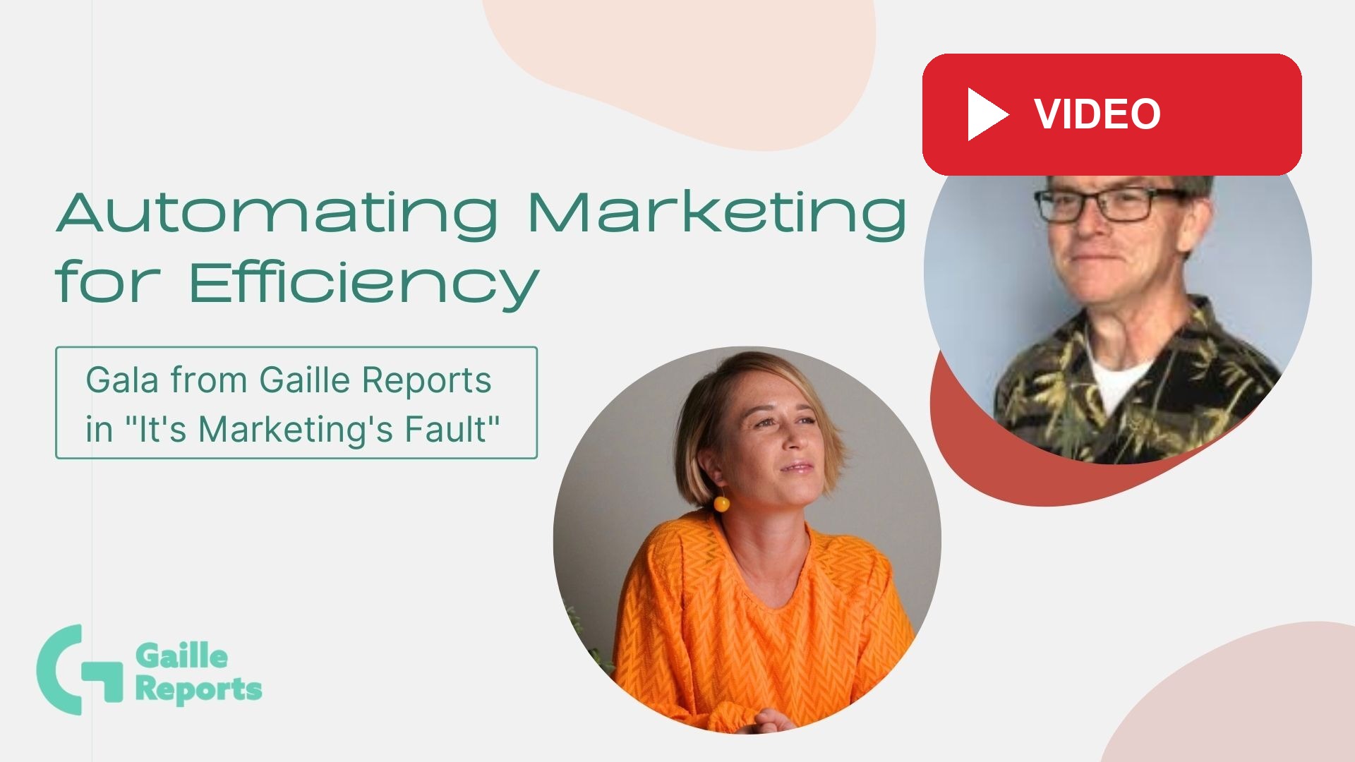 Podcast “It’s Marketing’s Fault” with Gala from Gaille
