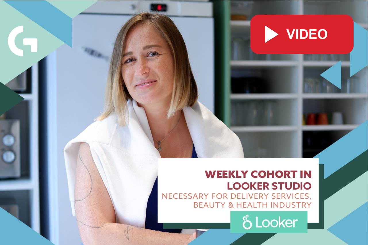 Weekly Cohort report for beauty and health industry: Video